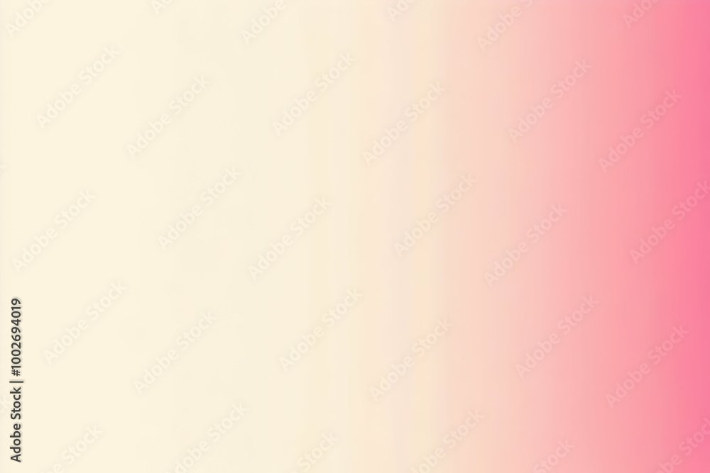 Fototapeta premium Gradient baby pink to ivory abstract background