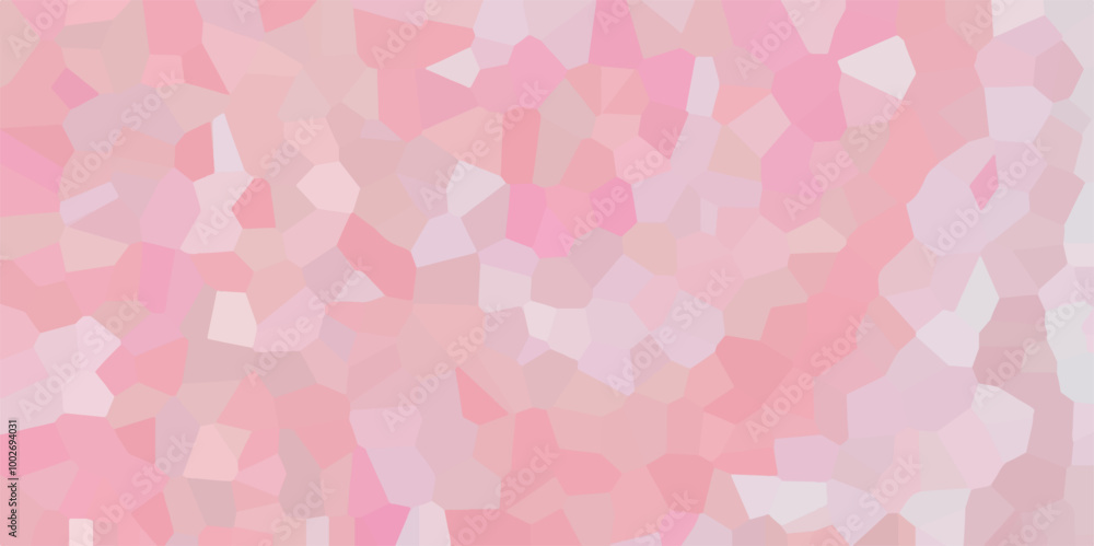 Abstract Low Polygon pink and white Gradient Generative Crystal texture background Geometric colored background for interior solutions or covers. Mosaic or polygon elements for Cement kitchen decor. Abstract Low Polygon pink and white Gradient Generative Crystal texture background Geometric colored background for interior solutions or covers. Mosaic or polygon elements for Cement kitchen decor.
