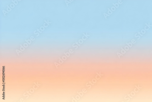 Gradient pastel orange to pastel blue abstract background