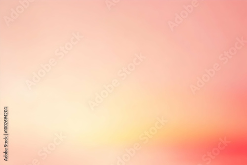 Gradient light coral to light peach abstract background