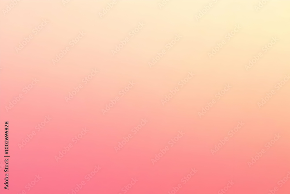 Obraz premium Gradient pale pink to light peach abstract background