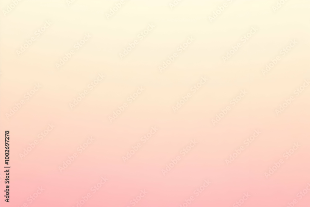 Obraz premium Gradient light pink to ivory abstract background