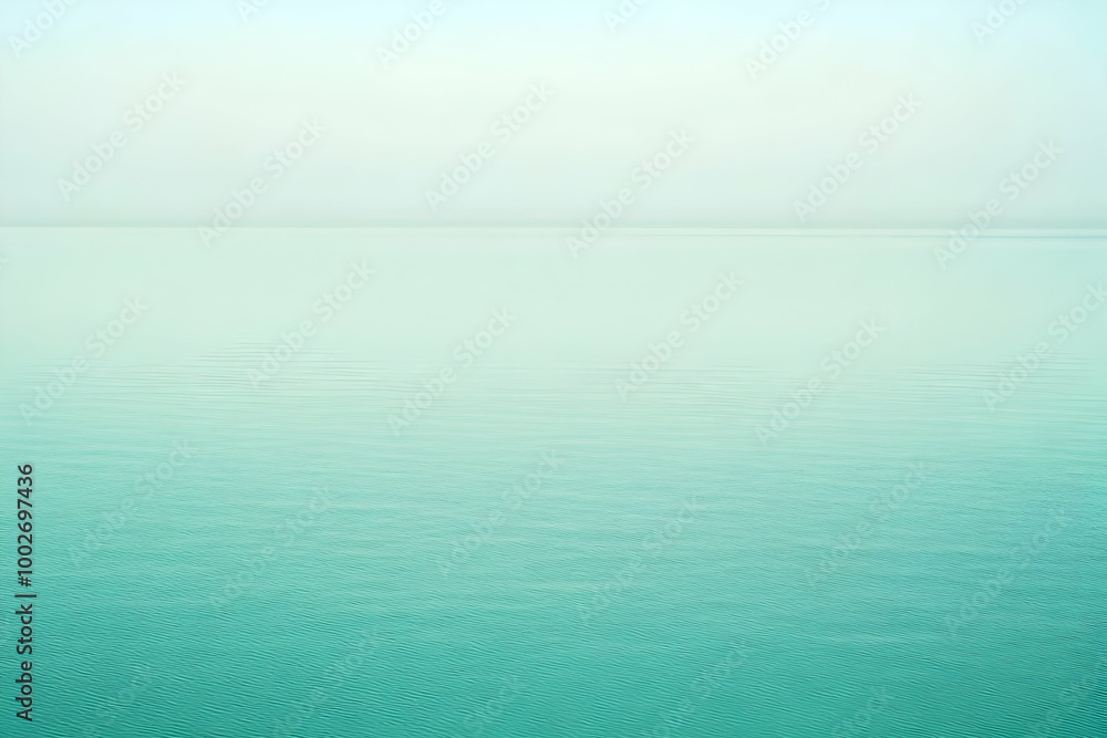 Obraz premium Gradient light cyan to light seafoam abstract background