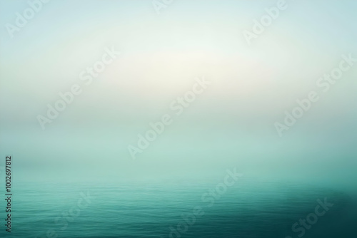 Gradient light green to light seafoam abstract background