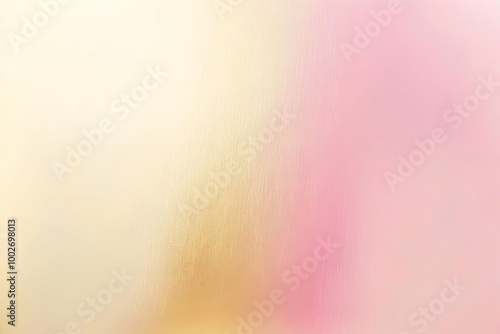 Gradient light pink to light gold abstract background