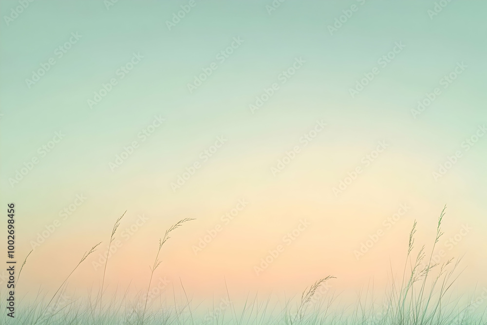 Gradient soft beige to pastel green abstract background Gradient soft beige to pastel green abstract background