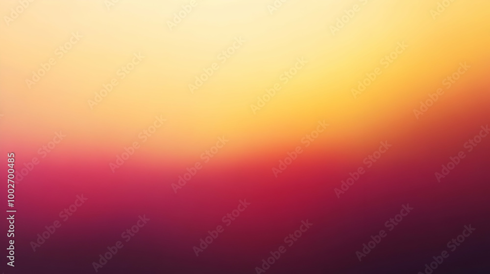 Naklejka premium Blurred gradient amber to ruby abstract background