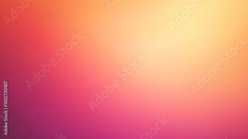 Blurred gradient ruby to peach abstract background