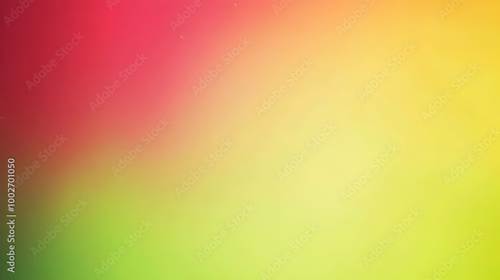 Obraz premium Blurred gradient lime to cherry abstract background