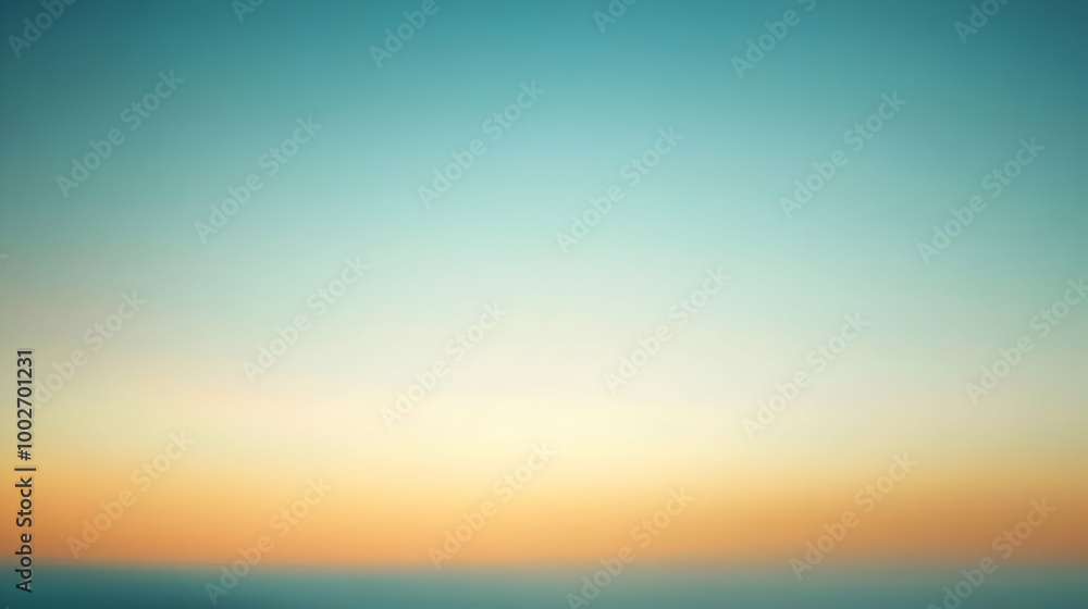 Blurred gradient bronze to sky blue abstract background Blurred gradient bronze to sky blue abstract background