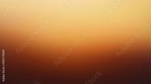 Blurred gradient brown to orange abstract background