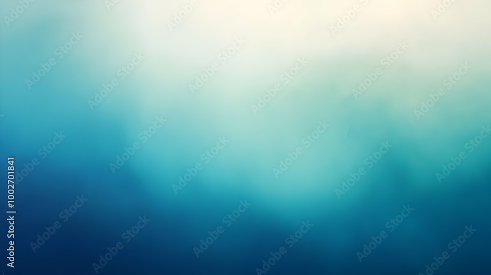 Obraz premium Blurred gradient jade to indigo abstract background