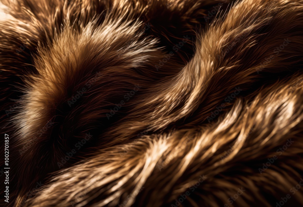 close view luxurious animal fur vibrating natural light rich texture highlighing softness elegance, amber, plush, silky, velvety, radiant, sumptuous close view luxurious animal fur vibrating natural light rich texture highlighing softness elegance, amber, plush, silky, velvety, radiant, sumptuous