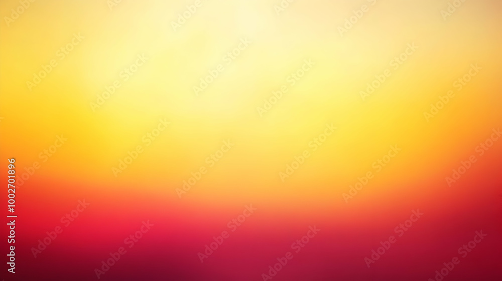 Obraz premium Blurred gradient ruby to yellow abstract background