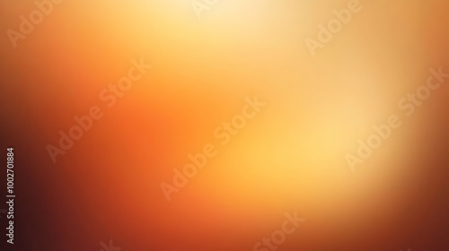 Blurred gradient brown to orange abstract background