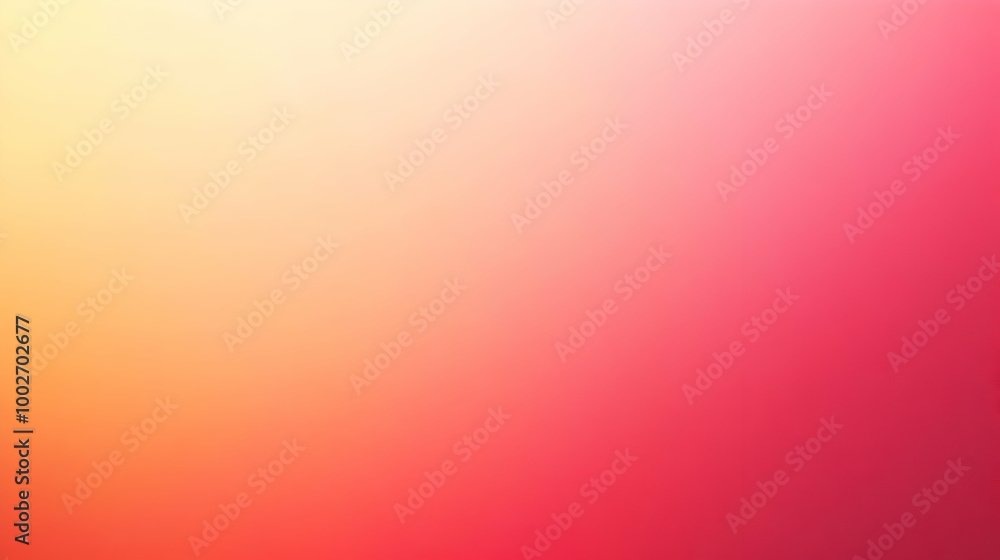 Obraz premium Blurred gradient ruby to peach abstract background