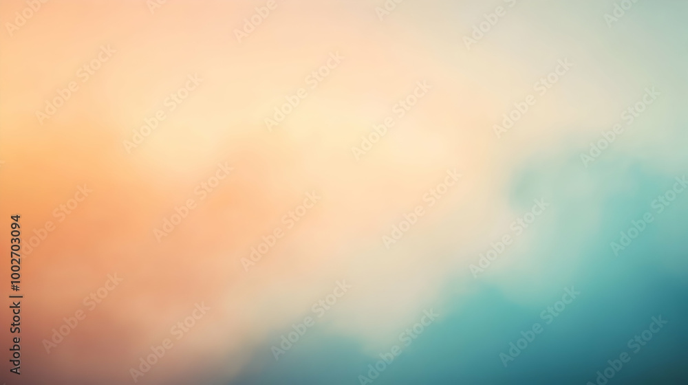 Fototapeta premium Blurred gradient sand to smoke abstract background