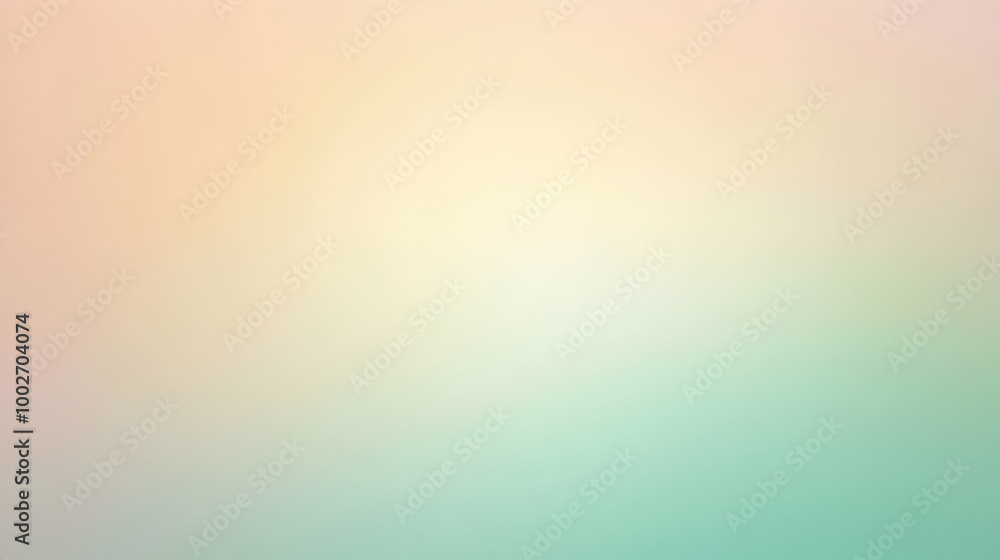 Blurred gradient beige to mint abstract background Blurred gradient beige to mint abstract background
