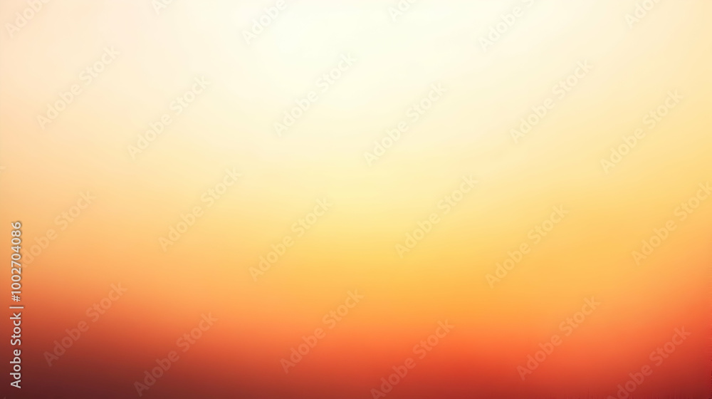 Naklejka premium Blurred gradient apricot to sand abstract background