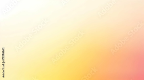 Blurred gradient platinum to yellow abstract background