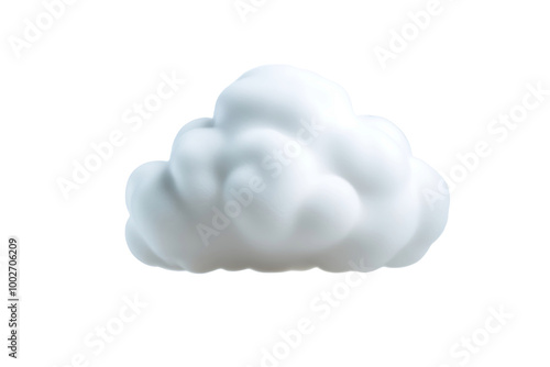 thunderstorm cloud isolated on transparent background