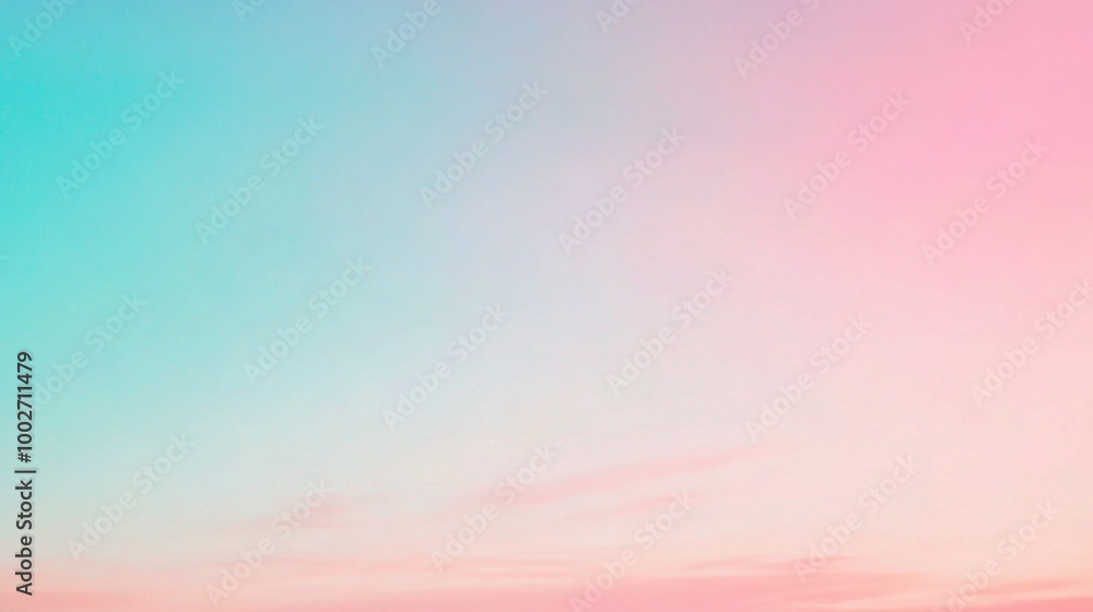 Fototapeta premium Soft Gradient Sky with Subtle Color Transitions