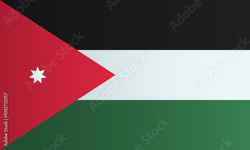 Free Download Flag of Jordan. Coutry identity - GFXLoad