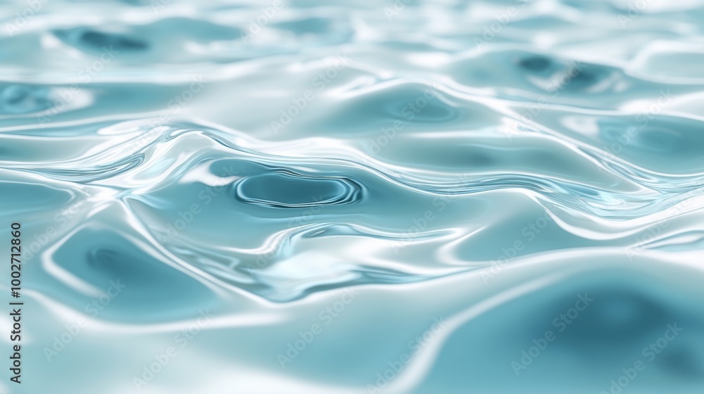 shimmering light blue water surface with gentle shimmering light blue water surface with gentle