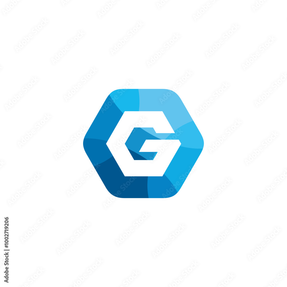 Letter G Hexagon logo design vector template Letter G Hexagon logo design vector template