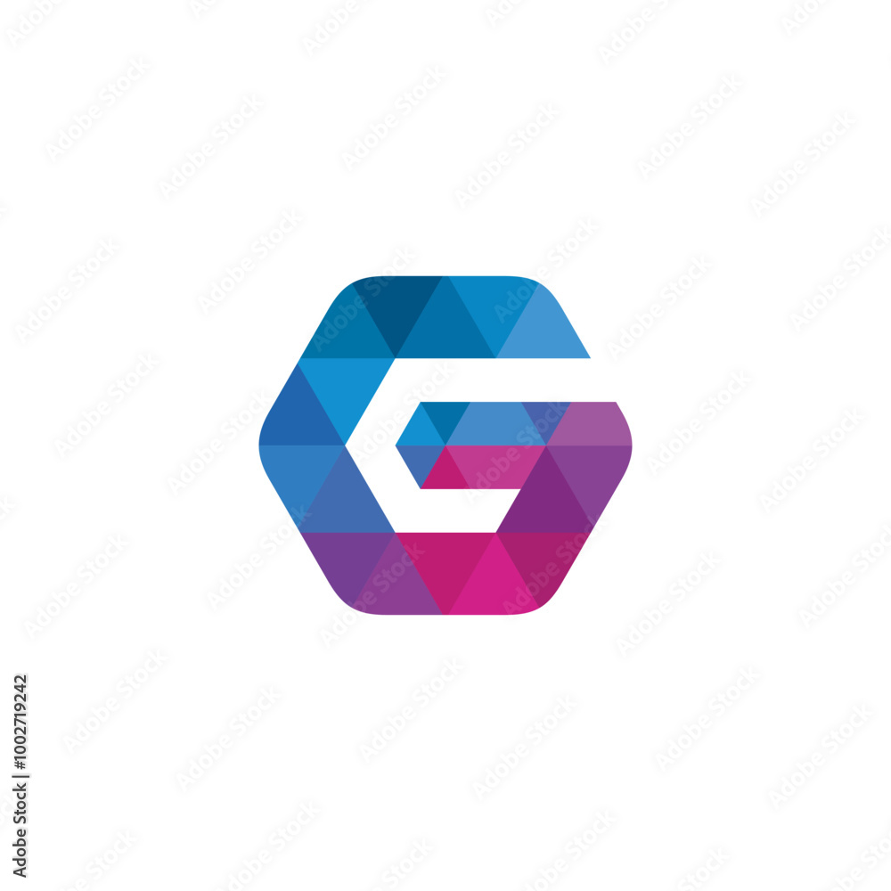 Letter G Hexagon logo design vector template Letter G Hexagon logo design vector template