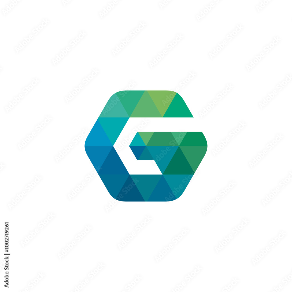 Letter G Hexagon logo design vector template Letter G Hexagon logo design vector template