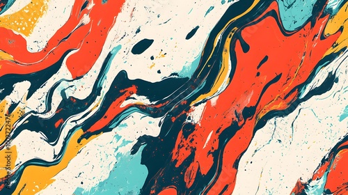 Wallpaper Mural Colorful Geometric Shapes, Abstract Image, Texture, Pattern Background, Wallpaper, Cover and Screen for Smartphone, PC, Laptop, 9:16 and 16:9 Format Torontodigital.ca