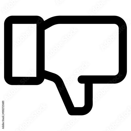 thumb down