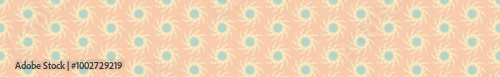 A seamless pattern featuring abstract shapes in pastel colors, suitable for backgrounds or textile designs.