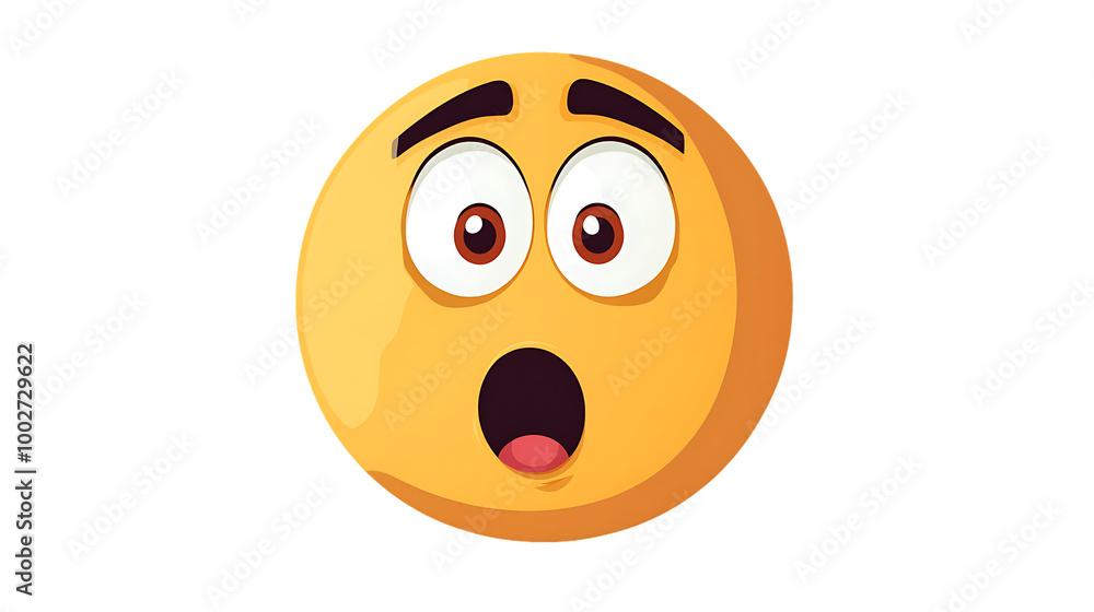 3D Smiling yellow cartoon face vector icon illustration 3D Smiling yellow cartoon face vector icon illustration