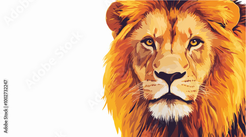 Illustration of a lion