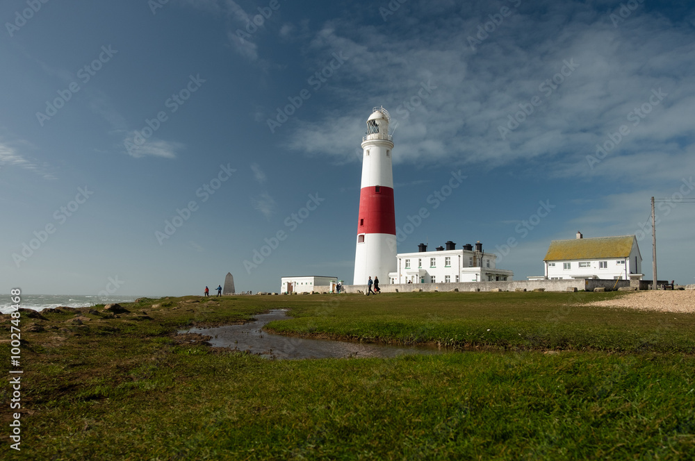 Portland Bill Lighthouse, Dorset, England, UK. Portland Bill Lighthouse, Dorset, England, UK.
