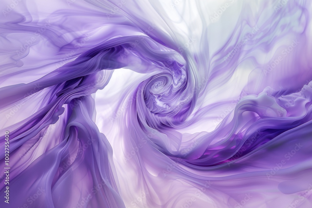 Vibrant Purple Fluid Abstract Art: Swirling Marble Texture with Dynamic Violet Color Flow Design Vibrant Purple Fluid Abstract Art: Swirling Marble Texture with Dynamic Violet Color Flow Design