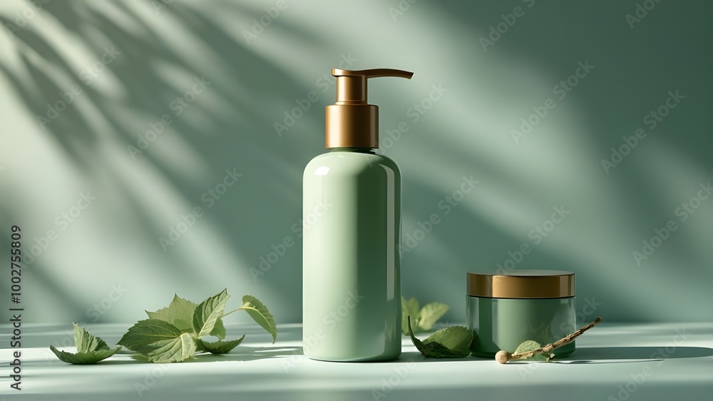 Empty Cosmetics Packaging Mockup for Advertising and Branding Purposes Empty Cosmetics Packaging Mockup for Advertising and Branding Purposes