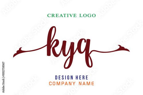 KYQ  lettering logo is simple, easy to understand and authoritative