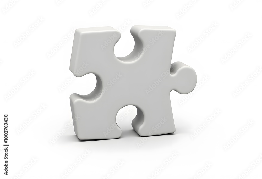3d illustration slanted puzzle 3d illustration slanted puzzle