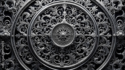 ornamental round lace ornament