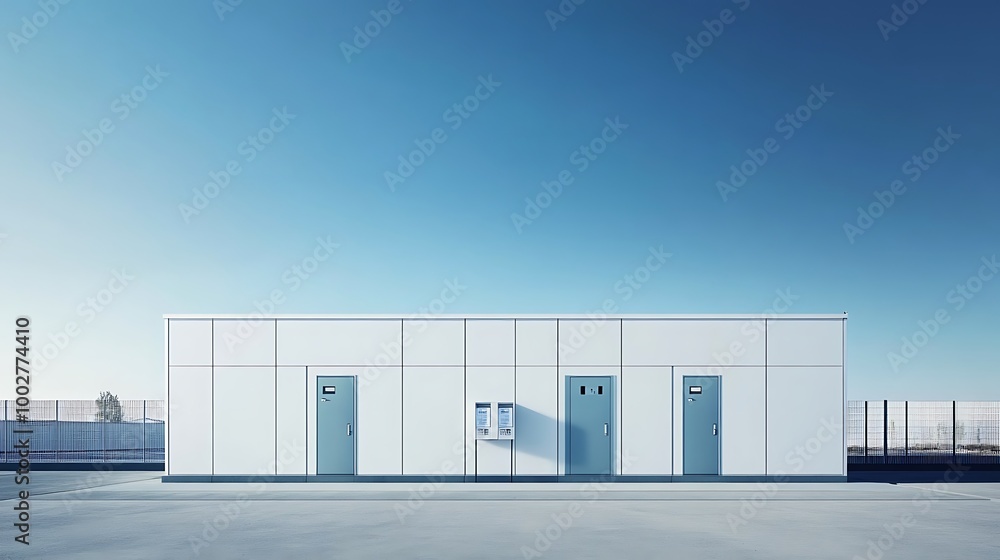 Minimalist Architecture: A Modern Building Facade Minimalist Architecture: A Modern Building Facade