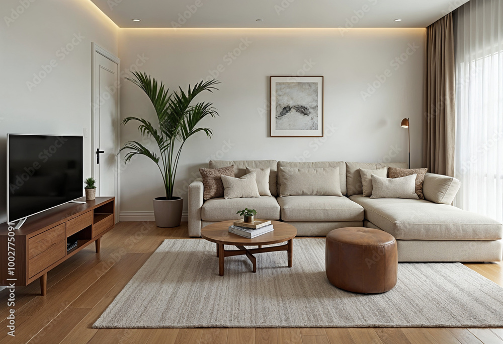Fototapeta premium modern living room