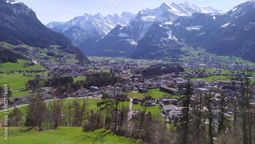 landscape in the mountains