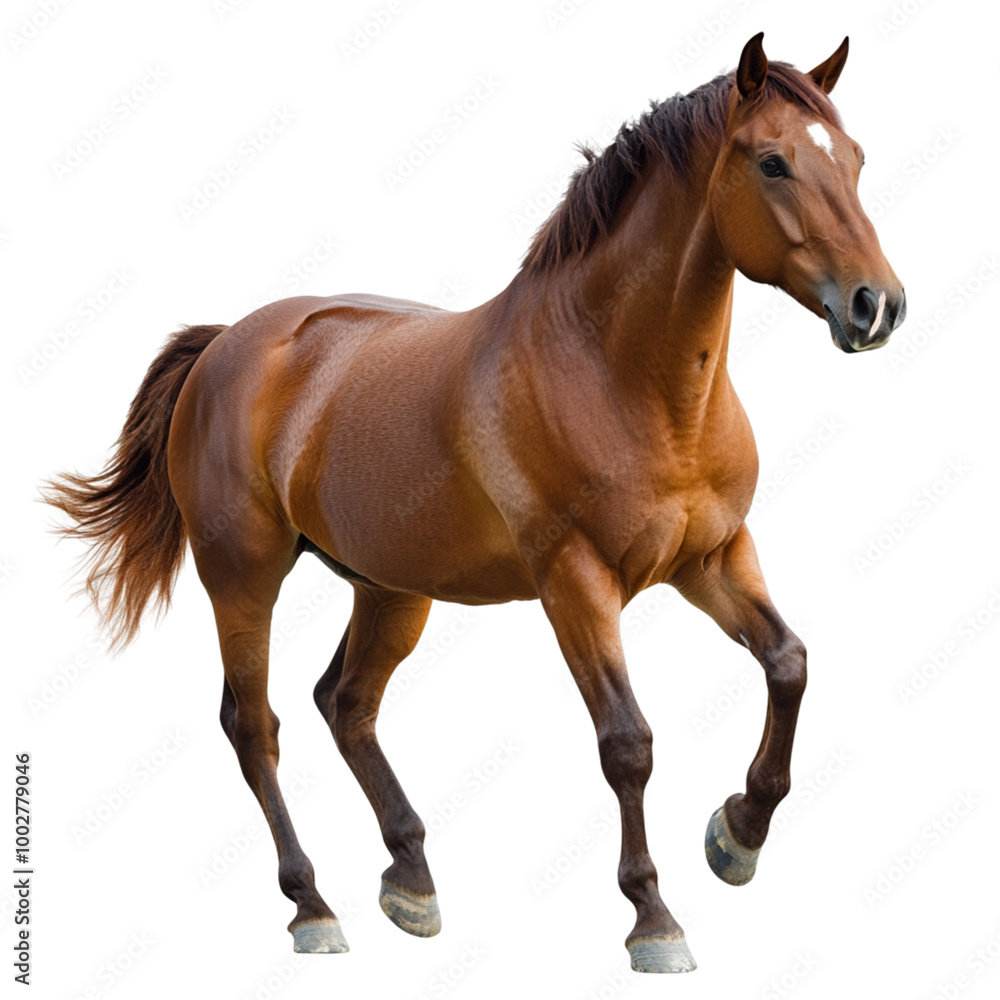 Obraz premium horse isolated on white