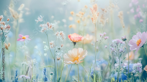 abstract background of beautiful tiny flower