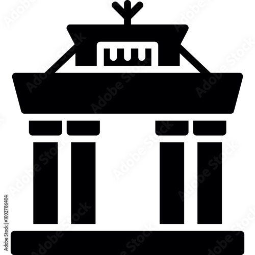 Brandenburg Gate Icon