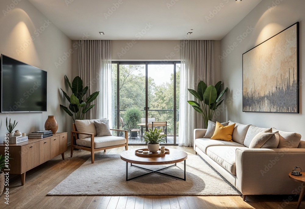 Fototapeta premium modern living room