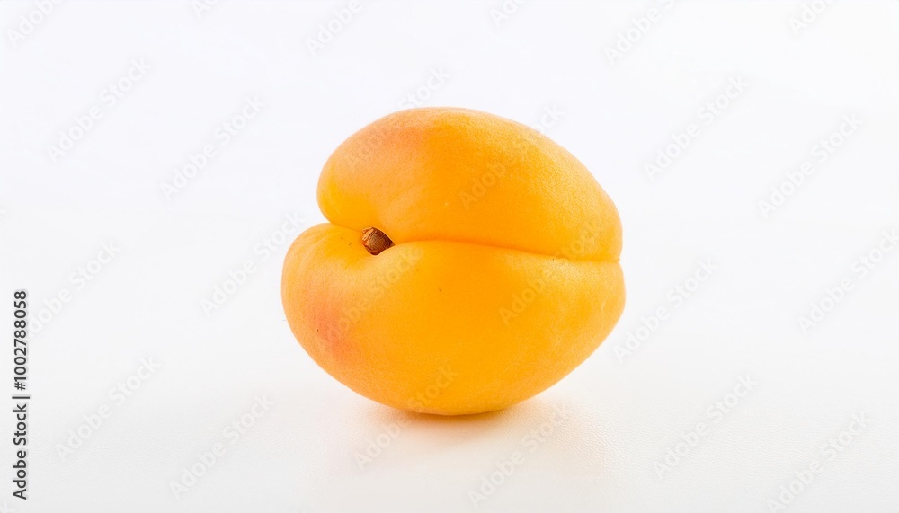 Apricot on white background. Apricot Fruit Isolated. Apricot on white background. Apricot Fruit Isolated.